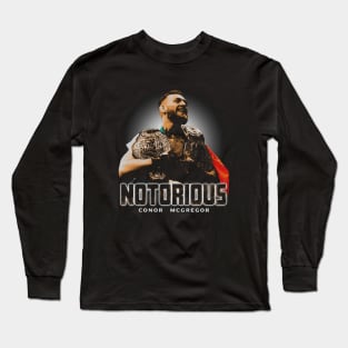 Conor McGregor Notorious Long Sleeve T-Shirt